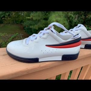Melissa x Fila White Sneakers